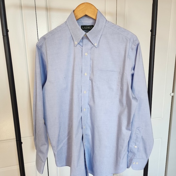 Ralph Lauren Men's Non-Iron Dress Shirt 15.5, 32/33 - Picture 2 of 9